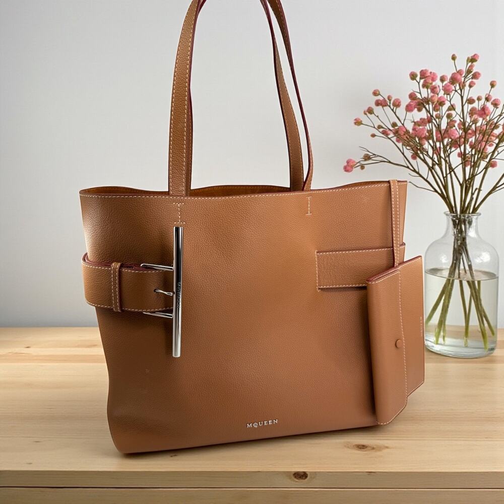 Alexander McQueen T-Bar Shopper Tote